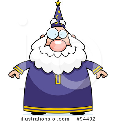 Royalty-Free (RF) Wizard Clipart Illustration by Cory Thoman - Stock Sample #94492