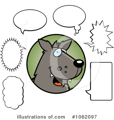 Royalty-Free (RF) Wolf Clipart Illustration by Cory Thoman - Stock Sample #1062097