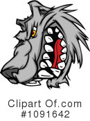 Wolf Clipart #1091642 by Chromaco