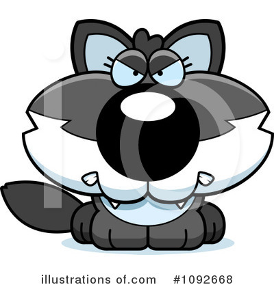 Royalty-Free (RF) Wolf Clipart Illustration by Cory Thoman - Stock Sample #1092668