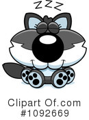 Wolf Clipart #1092669 by Cory Thoman