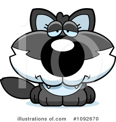 Royalty-Free (RF) Wolf Clipart Illustration by Cory Thoman - Stock Sample #1092670