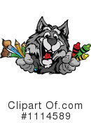 Wolf Clipart #1114589 by Chromaco