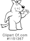 Wolf Clipart #1151367 by Cory Thoman