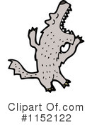 Wolf Clipart #1152122 by lineartestpilot