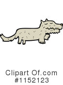 Wolf Clipart #1152123 by lineartestpilot