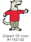 Wolf Clipart #1152132 by lineartestpilot