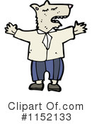 Wolf Clipart #1152133 by lineartestpilot