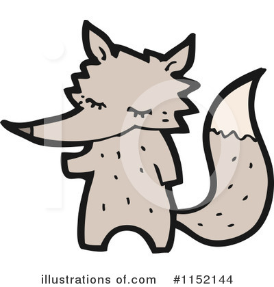 Wolf Clipart #1152144 by lineartestpilot