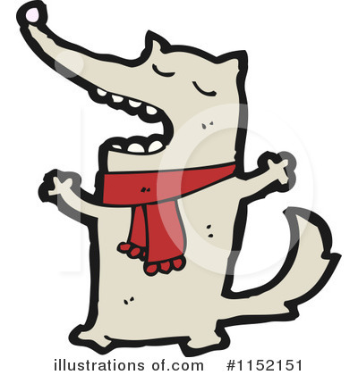 Wolf Clipart #1152151 by lineartestpilot