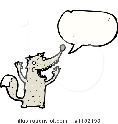Royalty-Free (RF) Wolf Clipart Illustration by lineartestpilot - Stock Sample #1152193