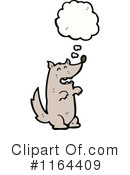 Wolf Clipart #1164409 by lineartestpilot