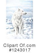 Wolf Clipart #1243017 by lineartestpilot