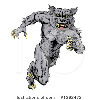 Royalty-Free (RF) Wolf Clipart Illustration by AtStockIllustration - Stock Sample #1292472