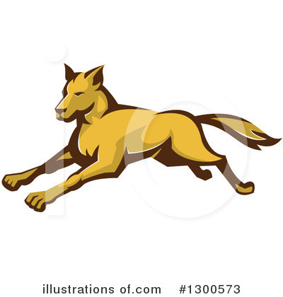 Royalty-Free (RF) Wolf Clipart Illustration by patrimonio - Stock Sample #1300573