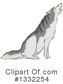 Wolf Clipart #1332254 by BNP Design Studio