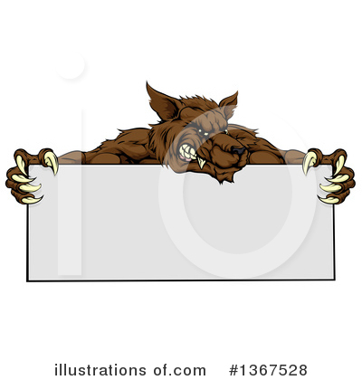 Royalty-Free (RF) Wolf Clipart Illustration by AtStockIllustration - Stock Sample #1367528