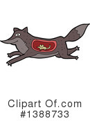Wolf Clipart #1388733 by lineartestpilot