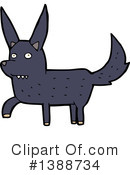 Wolf Clipart #1388734 by lineartestpilot