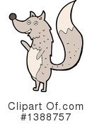 Wolf Clipart #1388757 by lineartestpilot