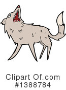Wolf Clipart #1388784 by lineartestpilot