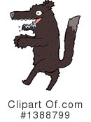 Wolf Clipart #1388799 by lineartestpilot