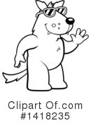 Wolf Clipart #1418235 by Cory Thoman