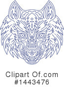 Wolf Clipart #1443476 by patrimonio