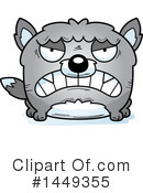 Wolf Clipart #1449355 by Cory Thoman