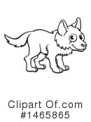 Wolf Clipart #1465865 by AtStockIllustration
