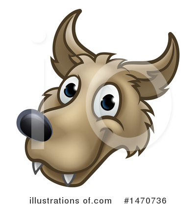 Royalty-Free (RF) Wolf Clipart Illustration by AtStockIllustration - Stock Sample #1470736