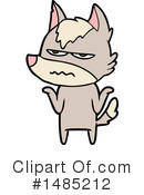 Wolf Clipart #1485212 by lineartestpilot