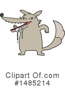 Wolf Clipart #1485214 by lineartestpilot