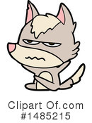 Wolf Clipart #1485215 by lineartestpilot