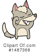 Wolf Clipart #1487368 by lineartestpilot