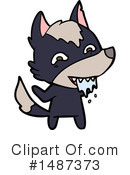 Wolf Clipart #1487373 by lineartestpilot