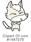 Wolf Clipart #1487375 by lineartestpilot