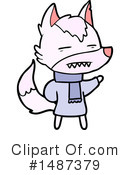 Wolf Clipart #1487379 by lineartestpilot