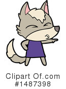 Wolf Clipart #1487398 by lineartestpilot