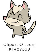 Wolf Clipart #1487399 by lineartestpilot