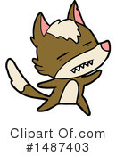 Wolf Clipart #1487403 by lineartestpilot
