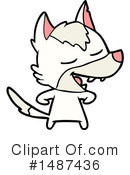Wolf Clipart #1487436 by lineartestpilot