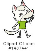 Wolf Clipart #1487441 by lineartestpilot