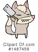 Wolf Clipart #1487456 by lineartestpilot