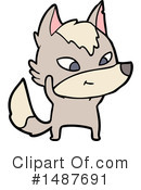 Wolf Clipart #1487691 by lineartestpilot