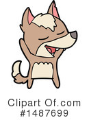 Wolf Clipart #1487699 by lineartestpilot