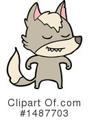 Wolf Clipart #1487703 by lineartestpilot
