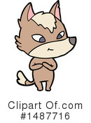 Wolf Clipart #1487716 by lineartestpilot