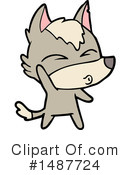 Wolf Clipart #1487724 by lineartestpilot