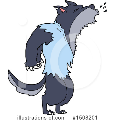 Werewolf Clipart #1508201 by lineartestpilot